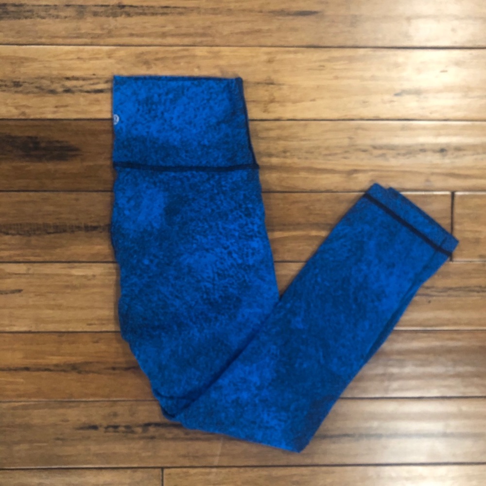 Lululemon 7/8 high waisted leggings size:10